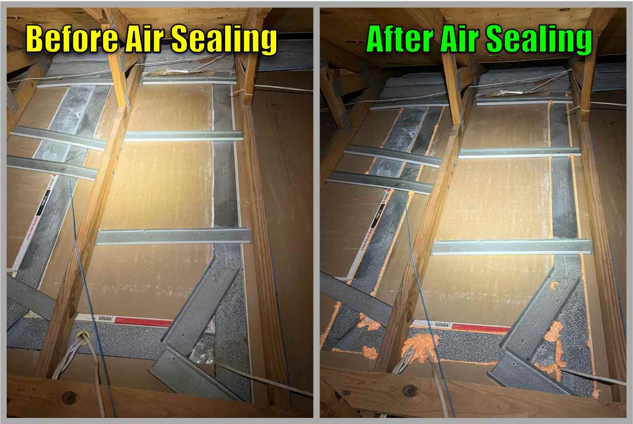 Home Attic Air Sealing Services - All Thermo