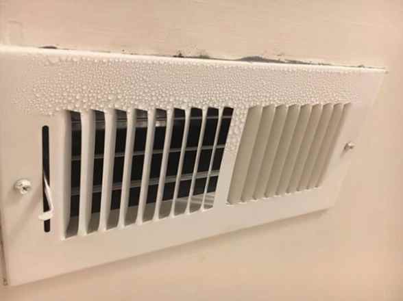 Sweating AC ducts, Sweating AC Vents, Sweating AC Grills, Sweating AC Grilles