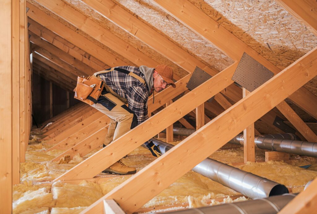 attic HVAC ductwork Florida
