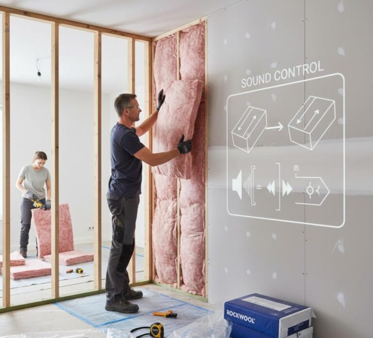 Interior Wall Insulation for Noise and Privacy